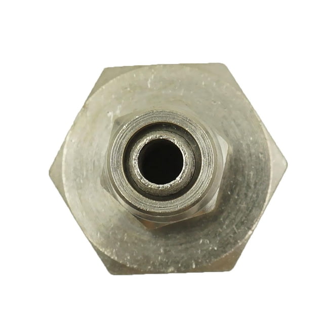 Adaptador de Conector de Acoplamiento BSP Rosca Manguera de Liberación Rápida de Latón Varios Tamaños Rosca de 8 mm a 19.5 mm