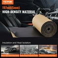 thumbnail image 2 of VEVOR Car Sound Deadening Mat,Noise Insulation and Vibration Dampening Material for Car 210 mil 36 sqft, 2 of 5