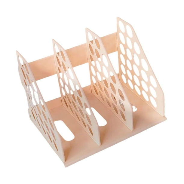 Clasificador de archivos, sujetalibros, portadocumentos multifuncional, sujetalibros, clasificador de archivos Rosa