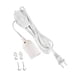 thumbnail image 4 of Cable de extensión para lámpara colgante, para bombilla de 60 W con base E26, accesorios de iluminación para granja, garaje, enchufe estadounidense. Cable de 18 m, 4 of 8