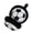 Black, variant on Football Theme Plush Ear Protectors Winter Sport Gear Ear Warmers for Outdoor