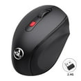 thumbnail image 3 of ruzhgo Souris Sans Fil 2,4 g 1000-1200-1600 Dpi Souris d'Ordinateur Réglable Confortable à Tenir Récepteur pour Portable 6 Boutons Souris Intelligentes avec Mini Récepteur USB 2,4 g, 3 of 6