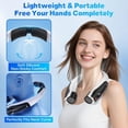 thumbnail image 4 of Ventilador de cuello BOTDOYS portátil con manos libres, 6000 mAh y 6 velocidades, 4 of 9