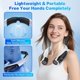 thumbnail image 4 of Ventilador de cuello BOTDOYS portátil con manos libres, 6000 mAh y 6 velocidades, 4 of 9