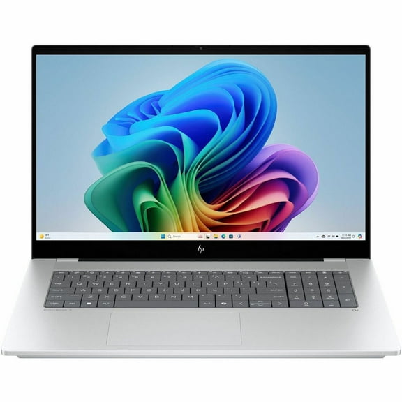 HP OmniBook X 17-dd0013dx 17.3" Full HD Touchscreen Laptop, Intel Core Ultra 7 256V 2.2GHz, 16GB RAM, 1TB SSD, Windows 11 Home, Glacier Silver