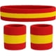 thumbnail image 3 of ONUPGO Juego de muñequeras deportivas, muñequeras, muñequeras de tela de rizo, muñequeras, muñequeras, diademas que absorben la humedad, banda para la cabeza que absorbe el sudor, 3 of 4