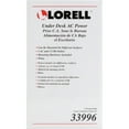 thumbnail image 3 of Lorell, LLR33996, Under Desk AC Power Center, 1 Each, White, 3 of 4