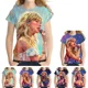 thumbnail image 2 of Camiseta unisex de cuello redondo con estampado 3D HD de Superstar Taylor para hombre y mujer, estilo callejero, Swift, 2 of 5