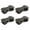 Grey, variant on 4Pcs Bowknot Shape Wire Fixer Cable Management And Fixing Device Enduring