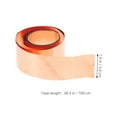 thumbnail image 5 of Lámina de cobre para manualidades: rollo de 0,05 mm x 50 mm x 1 m para vitrales y joyería. Material de lámina metálica para proyectos de arte y pequeñas reparaciones., 5 of 5