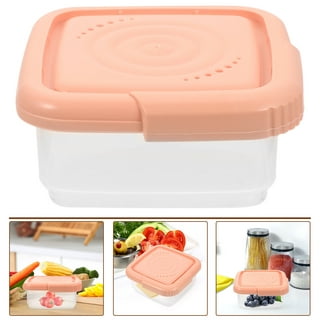 Yesbay Storage Box with Lid Anti-smell Dust-proof Stackable Refrigerator Butter Cheese Slice Organizer Case for Restaurant, Size: 11
