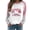 Pink christmas sweatshirt, variant on pimelu Christmas Sweatshirt Womens Christmas Santa Claus Sweater Fashion Pink Christmas Tree Print Leopard Patchwork Sweatshirt Xmas Ladies Pullover Tops