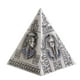 thumbnail image 5 of Alcancía coleccionables Sunnimix gris Pyramid Piggy Bank, 5 of 8