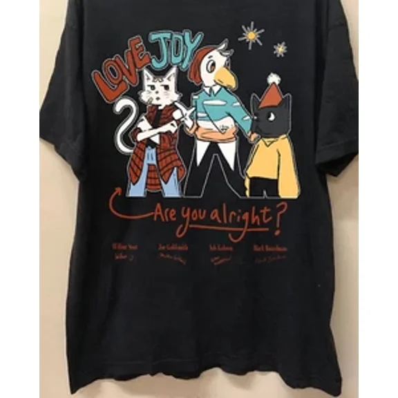 RARE Lovejoy band Lovejoy Tour T-shirt Black Short sleeve All Sizes 1U474