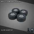 thumbnail image 4 of 4 Pcs/set Pneus de Camion 1/10 pour Traxxas HSP Tamiya HPI Kyosho RC Modèle de Voiture, 4 of 7