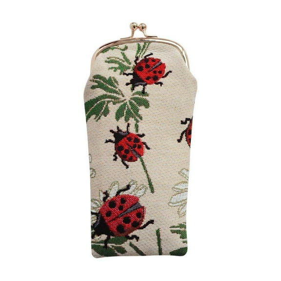 Ladybug Glasses Sunglasses Pouch Case