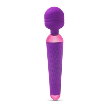 LOSSTA WY0017 corps personnel Baguette poche Massager, Vibrator Wireless Magic Wand massage puissant électrique étanche -10 Fonction (violet)