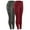 Wine, variant on Kmdttou Women's Yoga Pants with Pockets for 2PCS Women Workout Out Pocket Leggings Fitness Sports Running Yoga Athletic Pants