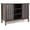 Brown, variant on Topbuy Wood TV Stand Free Standing Storage Console Cabinet For 50" TV White