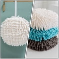 thumbnail image 4 of Meijiashe 3pcs Practical Hanging Spherical Absorbent Towels Kitchen Bathroom Towel Balls, 4 of 7