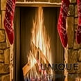 thumbnail image 3 of YIMEIS Christmas trees, presents, fireplaces Fall Kitchen Mats Set of 2,Xmas Winter Seasonal Farmhouse Home Seasonal Decorations Rugs for Floor - 16''*24'' and 17''*47'' in, 3 of 10