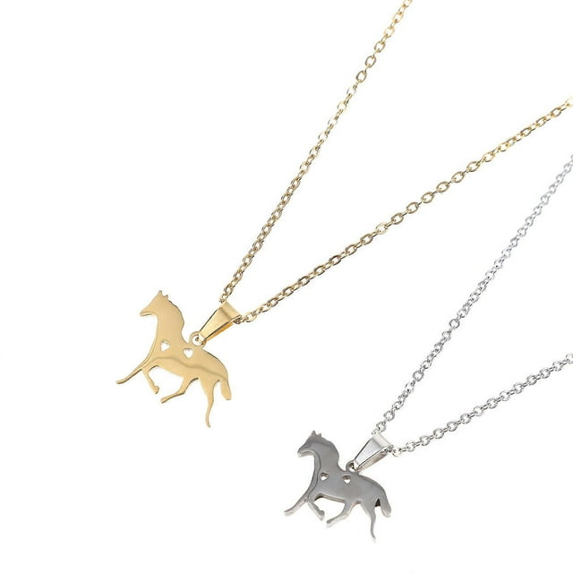 Horse Pendant Chain, Suitable for Girls Boys Couples on Different Events
