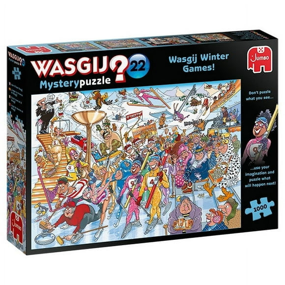 Wasgij? : Puzzle 1000 pcs / # 22 Winter Games
