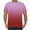 Mens T-Shirts Hot Pink, variant on Mens Tees Shirts S-5X Big & Tall Short Sleeve T-Shirts Plus Size Casual Pullover Button Crewneck Gradient Printed Going Out Loungewear Tops
