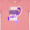 thumbnail image 4 of Inktastic I Wear Purple For My Mom Lupus Awareness Boys or Girls Baby T-Shirt, 4 of 5