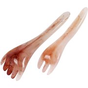 Multi- Scalp Resin Meridians for Scratcher Brush Spa Handheld Physical Body Board Hair Massage Care Relaxation, Manual Trigger Guasha Scalp Head