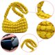 thumbnail image 5 of Bolsos tipo hobo con burbujas para mujer, bolso de mano acolchado para mujer, bolsos cruzados acolchados para mujer, bolso tipo hobo ligero y moderno, bolso de hombro acolchado, 5 of 7
