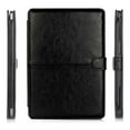 thumbnail image 2 of AMERTEER Laptop Bag Case PU Leather Carrying Book Folio Protective Stand Cover Sleeve Compatible With For MacBook Pro 13.3 Inch Model, 2 of 3