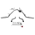 thumbnail image 2 of Flowmaster Exhaust System Kit 817680 American Thunder Cat Back System; 409S Stainless Steel; With Muffler; 2-1/2 Inch Pipe Diameter; 3-1/2 Inch Round Angle Cut Stainless Steel Tips, 2 of 4