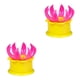 thumbnail image 2 of Molde de bollo Bearachild Amarillo Grande 2Conjunto Prensa Manual, 2 of 6