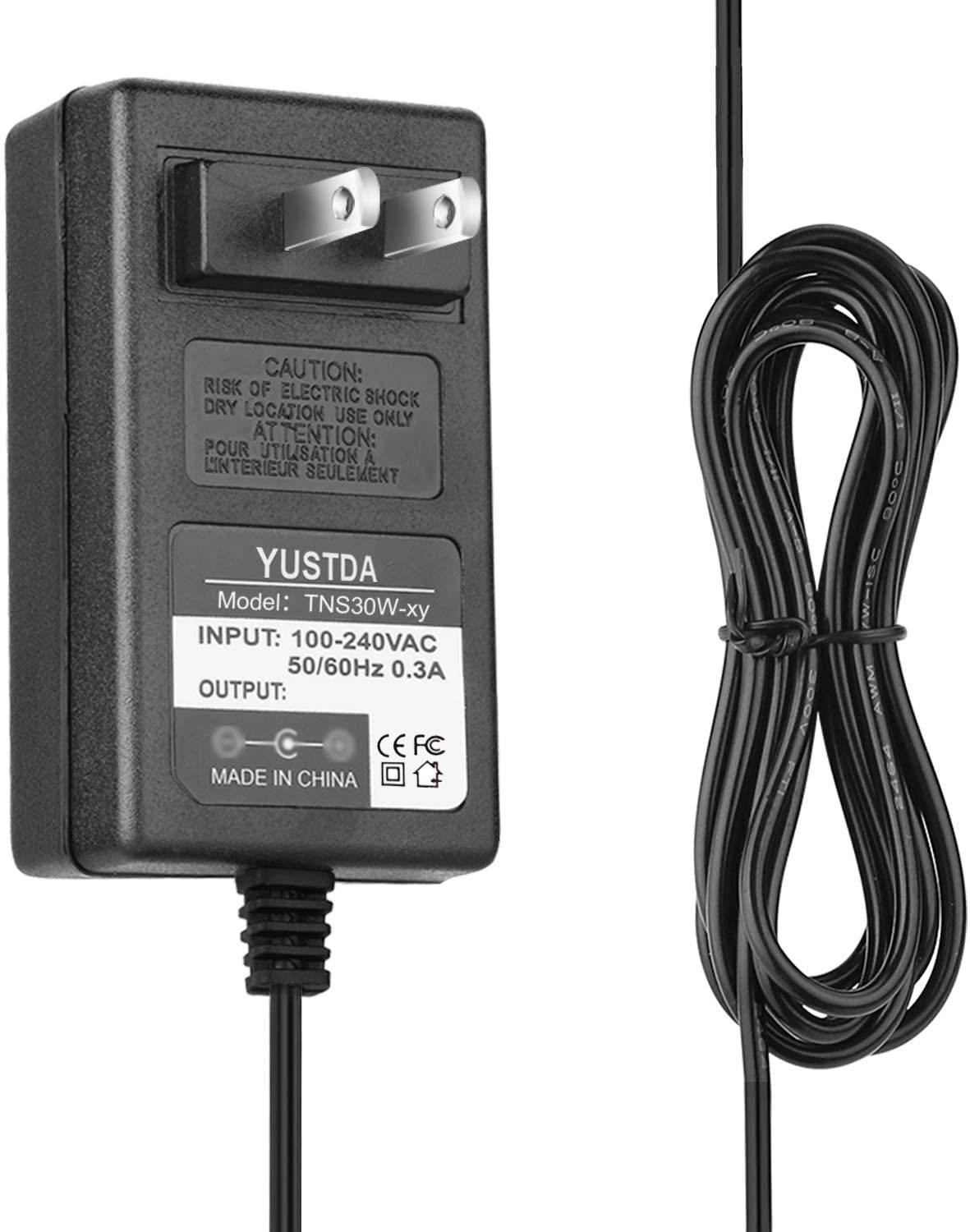 Long AC Adapter for Casio Privia Digital Piano Keyboard PX-310 PX-320 PX-400R Power Supply -