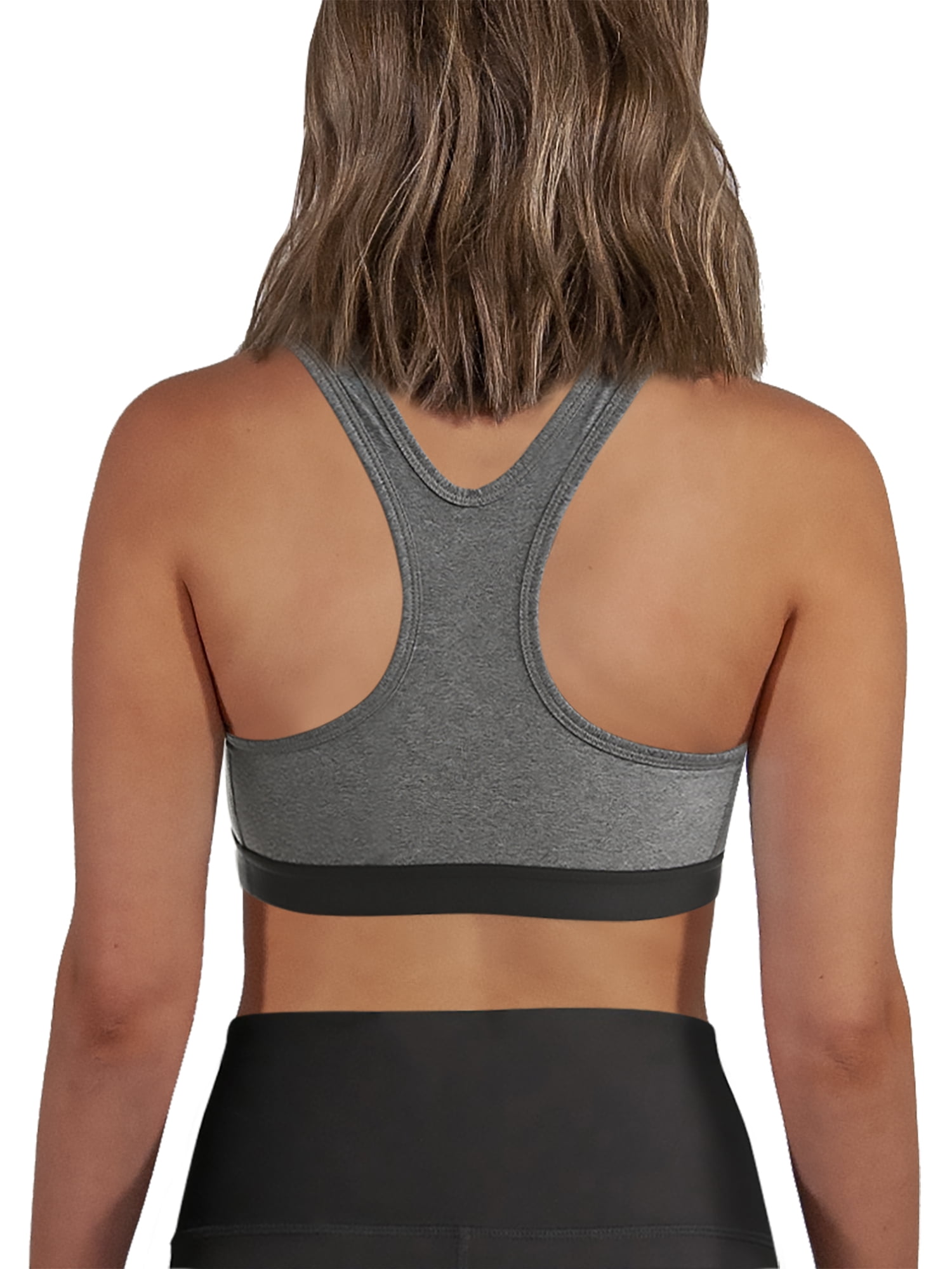 Avia Medium Support Racerback Sports Bra, 2 Pack
