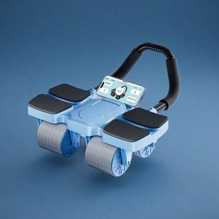 odorsTT Ab Wheel Roller with Elbow Support - Automatic Rebound Abdominal Wheel Roller, Wheel Core Workout Equipment Home Gym Abs Machine
