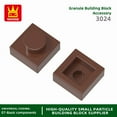 thumbnail image 3 of 588Pcs/Lot 3024 1x1 Short 1-Hole Building Blocks Classic Base Parts Compatible with Bricks Children Toys Assembly Gift Box 55.Aqua about 588pcs, 3 of 6