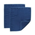 thumbnail image 3 of Casabella Microfiber Dusting Cloths Cleaning Cloth Set Of 2 Blue, 12-Pack, 3 of 7
