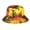 F, variant on Bucket Hat, Women Men Sunscreen Sun Protection Going out Print Bucket Hat Basin Cap Bucket Hat Beach Hat, Sun Hats for Women E One size