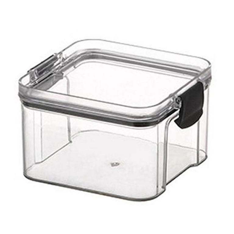 1pc Stainless Steel Airtight Food Storage Container With Lid