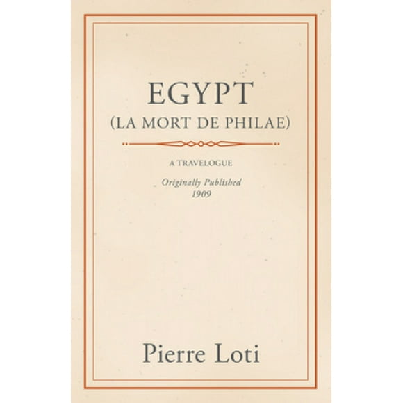 Egypt (La Mort de Philae)