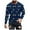 Blue 3, variant on hotojiny Long Sleeve Shirts for Men Valentine's T-Shirt Heart Printed Tees Cute Crew Neck Pullover Top Valentine's Day Outfit
