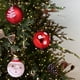 thumbnail image 4 of Adornos navideños, regalos navideños, 9 bolas navideñas rojas y blancas para árbol de Navidad, adornos navideños, bolas decorativas para árbol de Navidad., 4 of 6