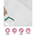 thumbnail image 6 of Green Geometric Kitchen Dish Towels for Drying Dishes Set of 4, Abstract Art Modern Painting Waffle Weave Microfiber Hand Tea Bathroom Towels Quick Dry & Absorbent Towel 12x12, 6 of 7