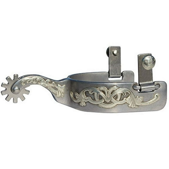 Professionals Choice Avila Medium Shank Men`s Floral Spur