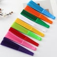 thumbnail image 6 of hejhncii Plastic Hand Held Folding Fan Chinese Kung Fu Hand Fan Decorative Folding Fan, 6 of 12