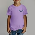 thumbnail image 4 of WhouRiu Big Boy Tshirts Cool Letter Prints Short Sleeve T Shirt Kids Summer Sports Tee Tops Purple,Sizes 12-13, 4 of 5
