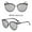 Gray, variant on YWDJ Sunglasses Womens Trendy Big Frame Hollow Sunglasses Anti-UV Sunglasses Men Sunglasses Multicolor