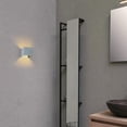 thumbnail image 7 of KAYYELAMP Blue and Silver Glass Diamond Square Dimmable Remote Control Battery Wall Sconce No Wire Required Hook Type Modern Design for Hotel Dining Room Bedsides, 7 of 7